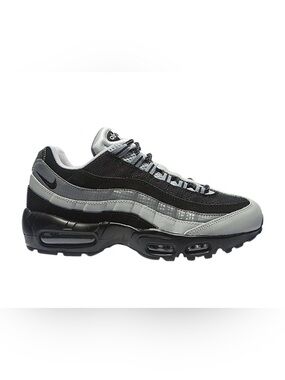 Nike womes 's Black & Gray Mesh Air Max 95 Sneakers